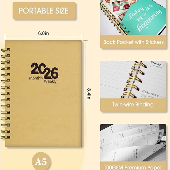 2026 Weekly & Monthly Planner - Picture 6 of 6